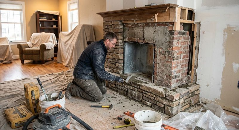 Fireplace Remodeling Service in Alpharetta, GA