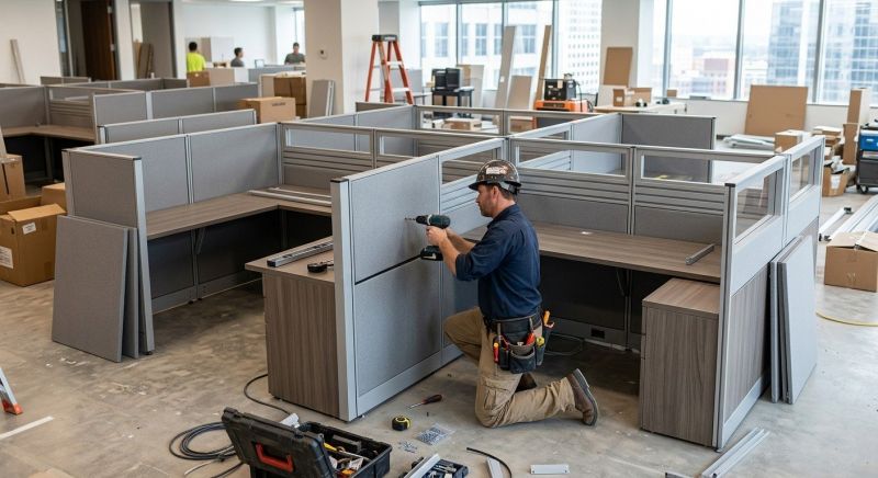 Office Workstation Assembly in Kansas City, KS